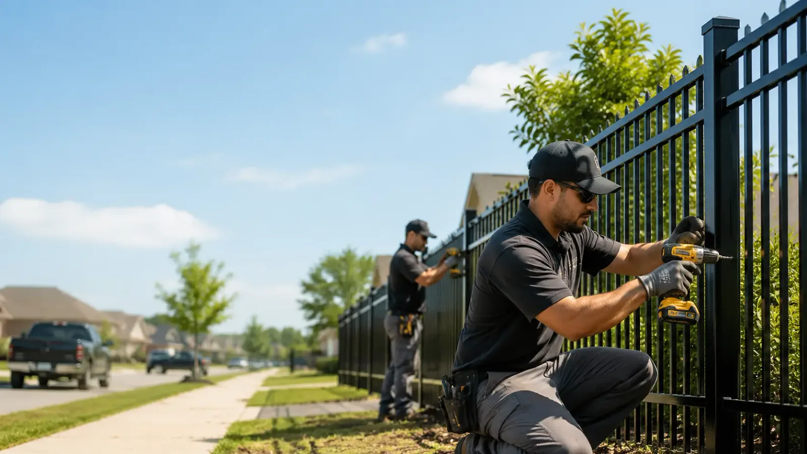 Metal Fence Installation in Denhoff, ND
